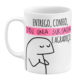 Caneca Flork Entrego, confio