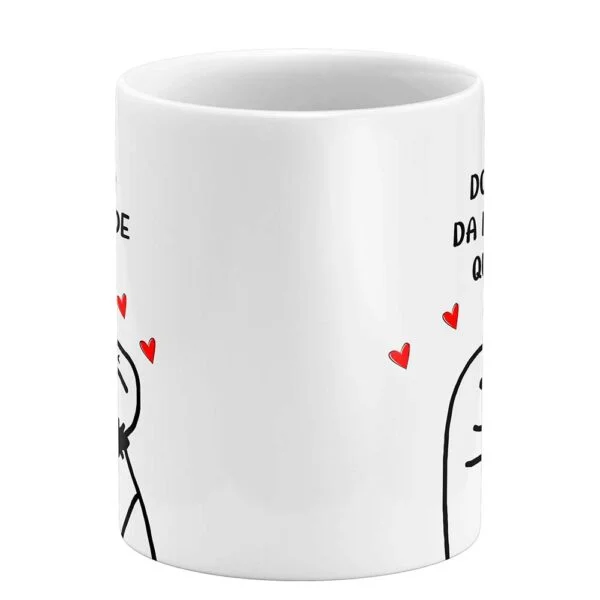 Caneca Flork Te Amo do Tamanho