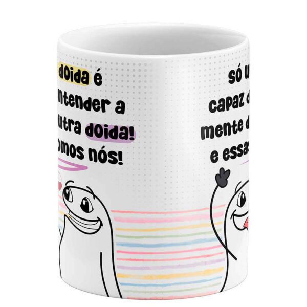 Caneca Flork Só uma doida é capaz