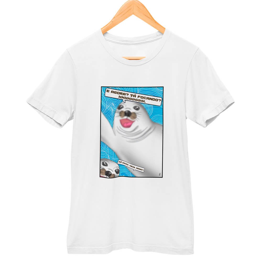 Camisa E Agora Tá Focando