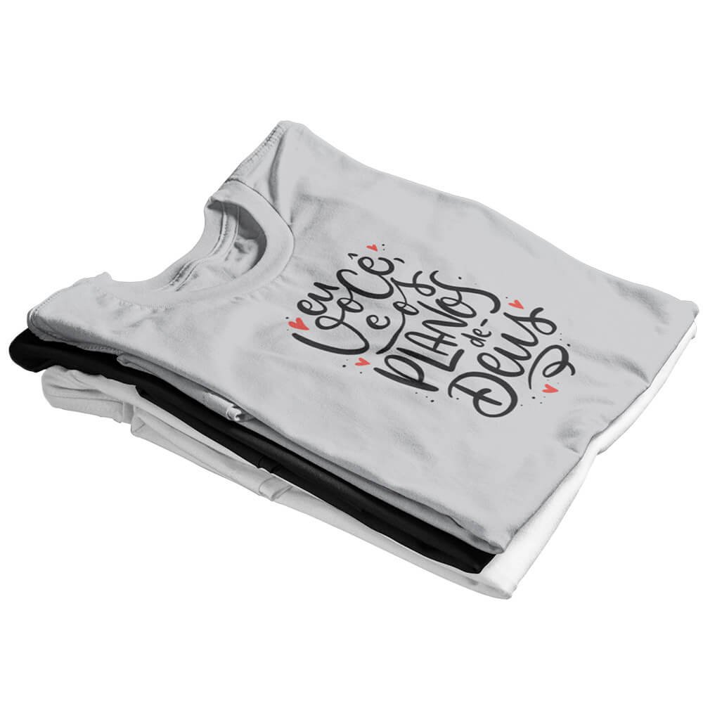 Camisa Eu Você e os Planos de Deus 5 Camisa Eu Você e os Planos de Deus