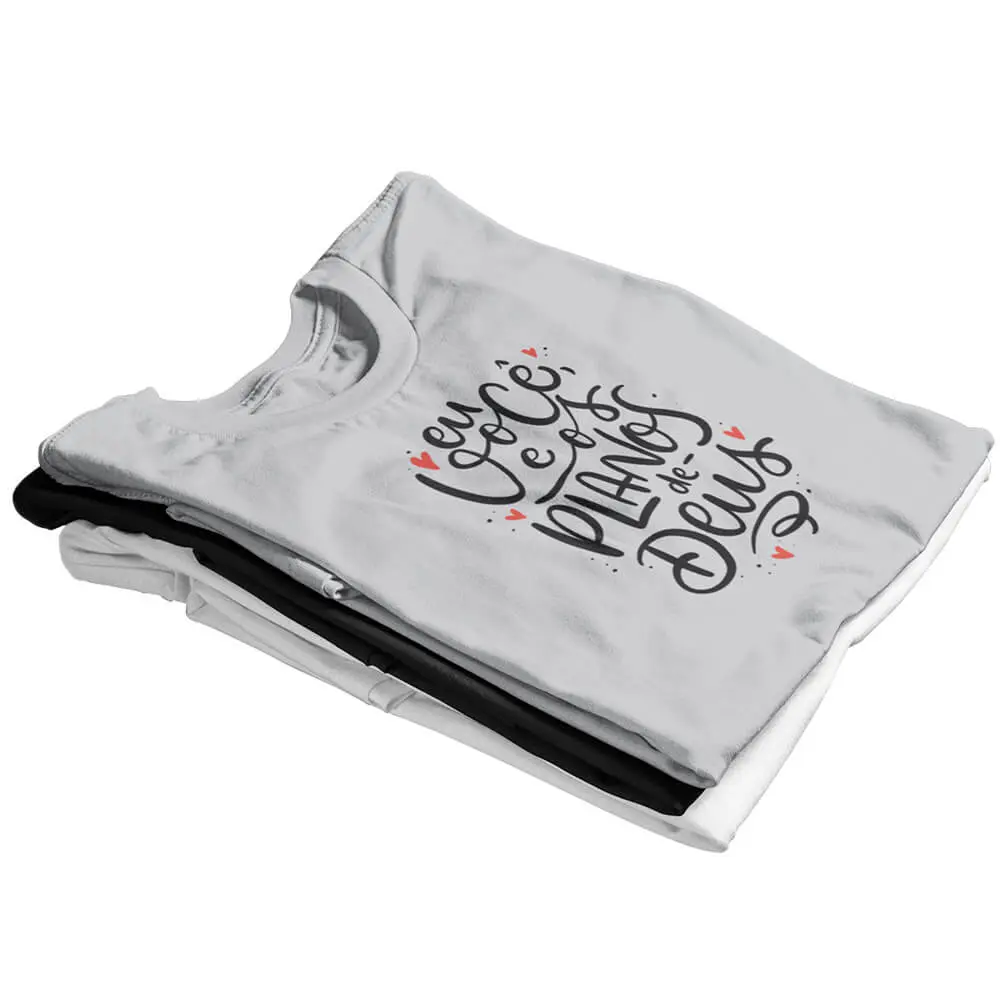 Camisa Eu Você e os Planos de Deus 5 Camisa Eu Você e os Planos de Deus