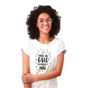 Camisa Dia das Mães Mãe de Gato Também é Mãe - Image 4