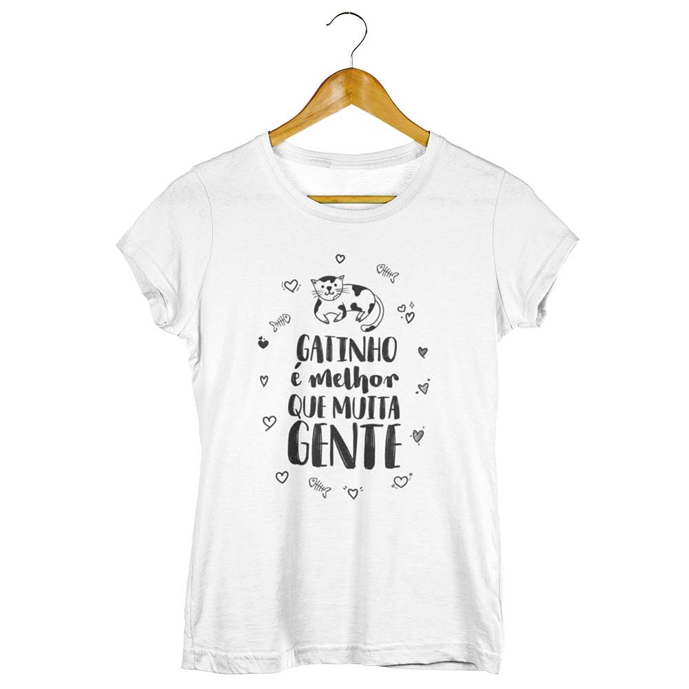 Camisa Gatinho É Melhor que Muita Gente