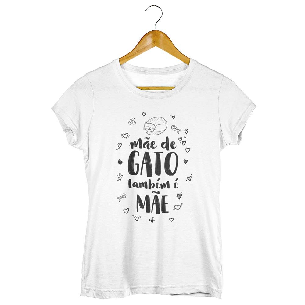 Camisa Mãe de Gato Também É Mãe