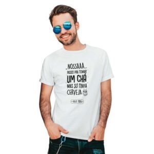 Camisa de Réveillon Nossa Passei pra Tomar um Chá, mas Só Tinha Cerveja - Image 3