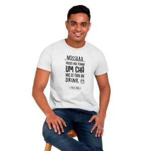 Camisa Réveillon Nossa Passei pra Tomar um Chá, mas Só Tinha Drink - Image 3