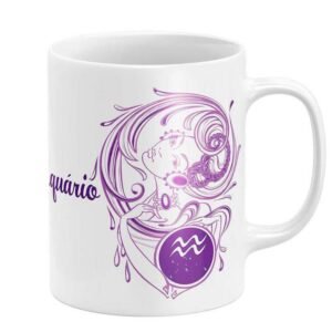 Caneca Signo de Aquário - Image 3