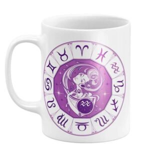 Caneca Signo de Aquário - Image 1