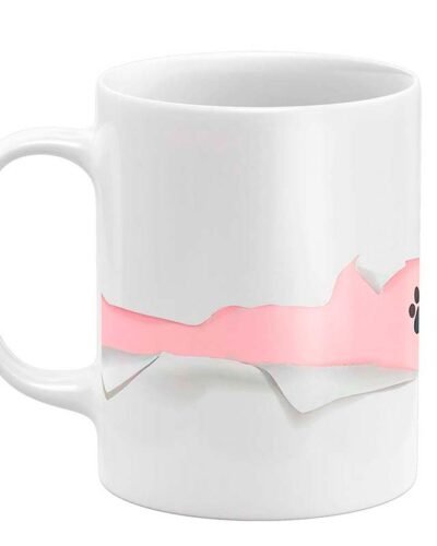 Caneca Divertida Gato Estiloso