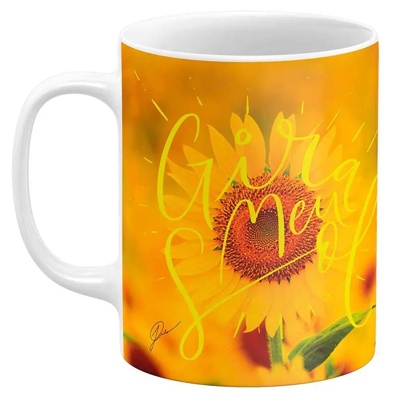 Camisas com frases positivas 58 Caneca Gira Meu Sol