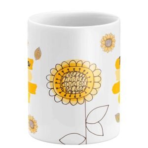 Caneca Girassol Por Dentro Luz, Por Fora Girassol - Image 2