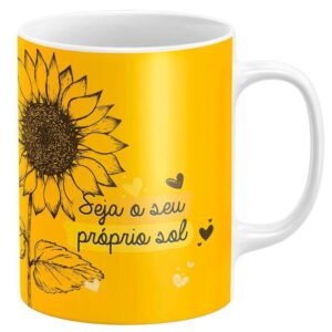 Caneca Girassol Seja o Seu Próprio Sol - Image 3