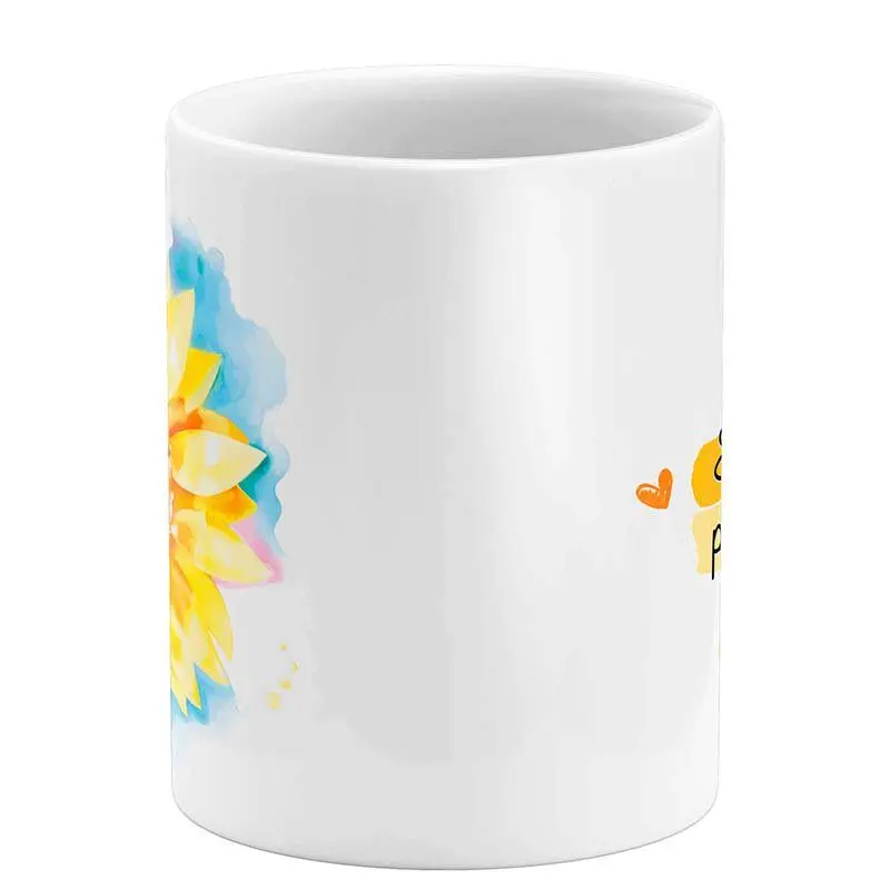 Camisas com frases positivas 63 caneca sejo o seu proprio sol centro