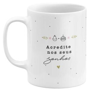 Caneca de Natal Acredite nos Seus Sonhos - Image 1