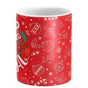 Caneca de Natal Então é Natal Celebre a Magia da Estação com Estilo - Image 2