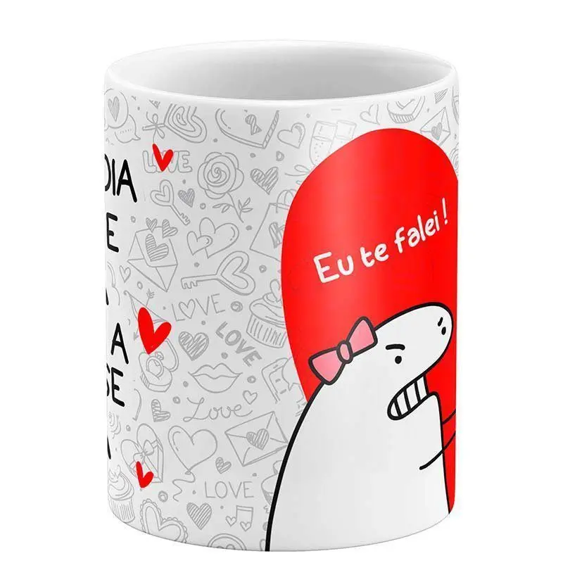 Caneca Dia dos Namorados E Se de Dia a Gente Briga