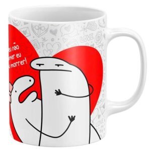 Caneca Flork Namorados Para a Namorada Mais Dramática que Existe - Image 3