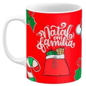 Caneca de Natal Natal em Família - Image 1