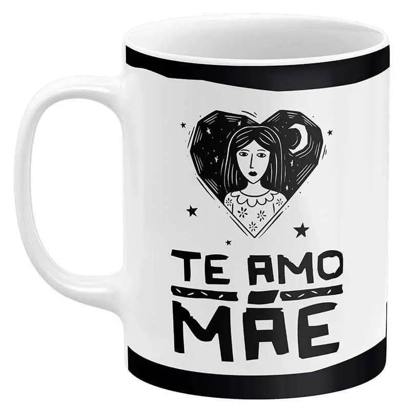 Caneca Dia das Mães - Te Amo Mãe