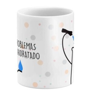 Caneca Flork Cheio de problemas mas sempre hidratado - Image 2