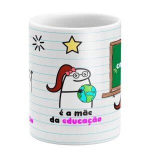 Caneca Flork Deixa ela que ela é da educação - Image 2