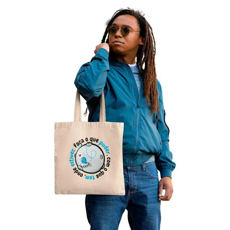 Ecobag Faça o que Puder com o que Tem