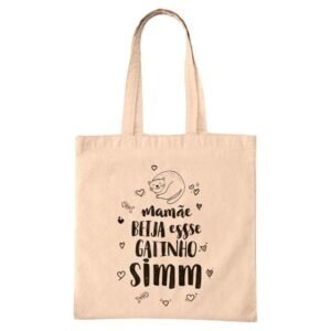 Ecobag Mamãe Beija Esse Gatinho Sim - Image 4