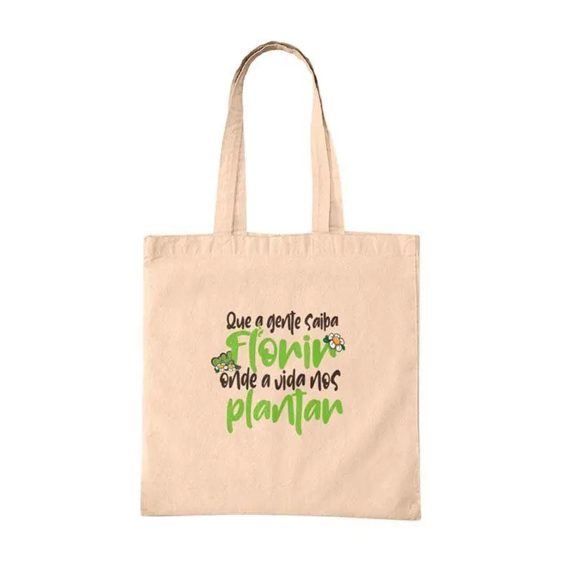 Ecobag Florir Onde a Vida Nos Plantar - Imagem 4