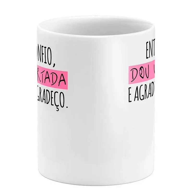 Camisas com frases positivas 53 entrego confio centro