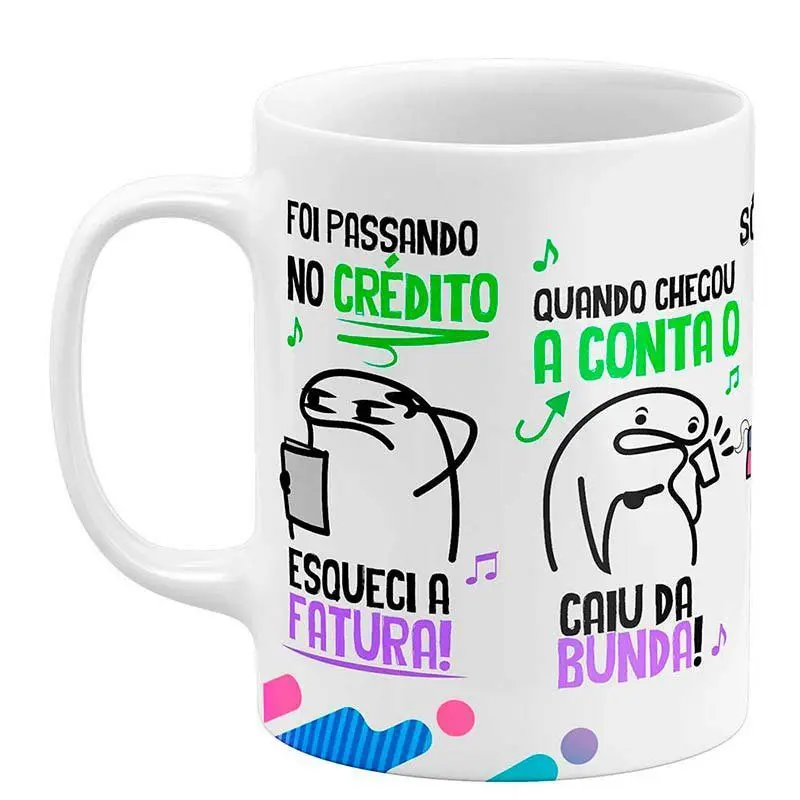 Caneca Flork Foi Passando no Crédito