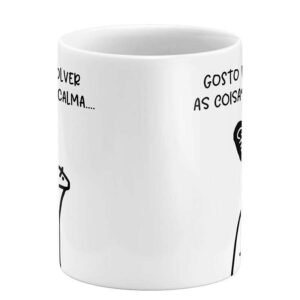 Caneca Flork Gosto de Resolver as Coisas com Calma - Image 2