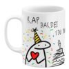 Caneca Flork Rap Bardei Tiu Iu