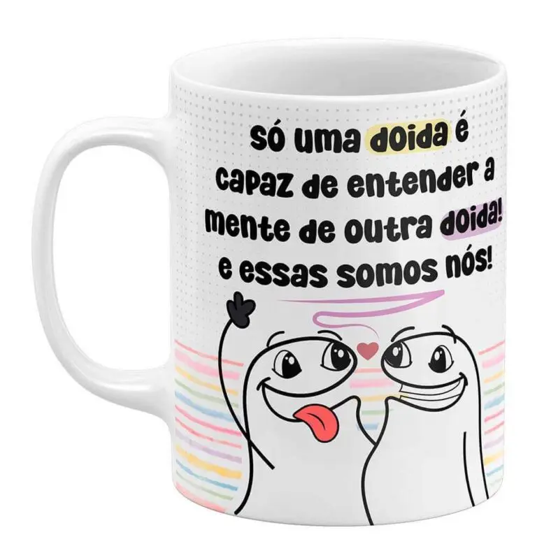 Caneca Flork Só Uma Doida Entende Outra Doida