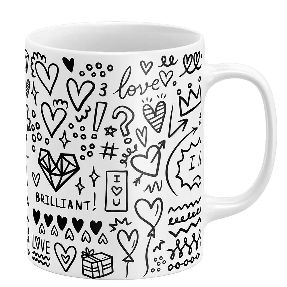 Caneca Dia dos Namorados Te amo ser feliz ter você pra sempre