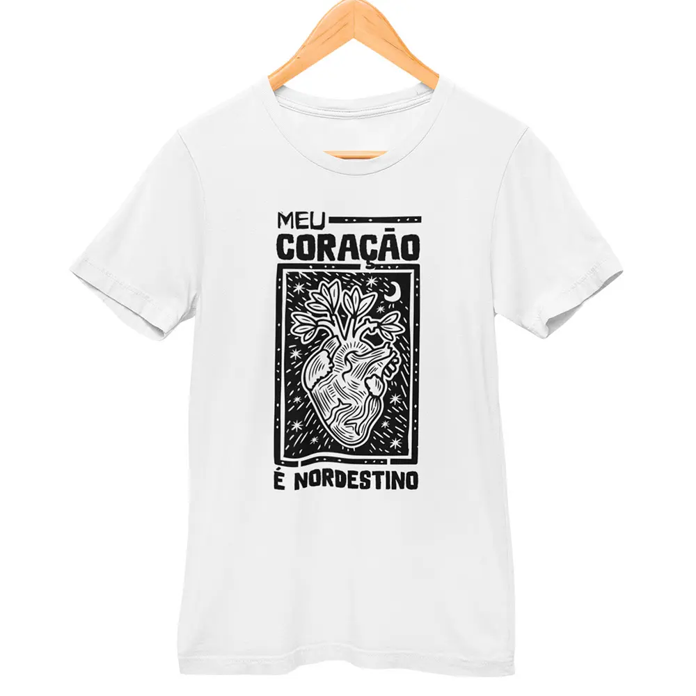 Camisa Meu Coração É Nordestino